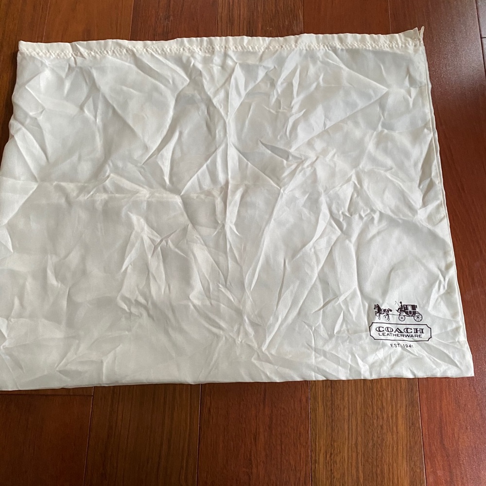Coach dust bag